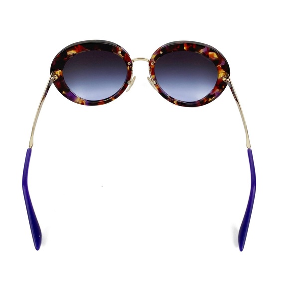 Prada Large Round Tortoiseshell Sunglasses SPR16Q - Picture 3 of 10